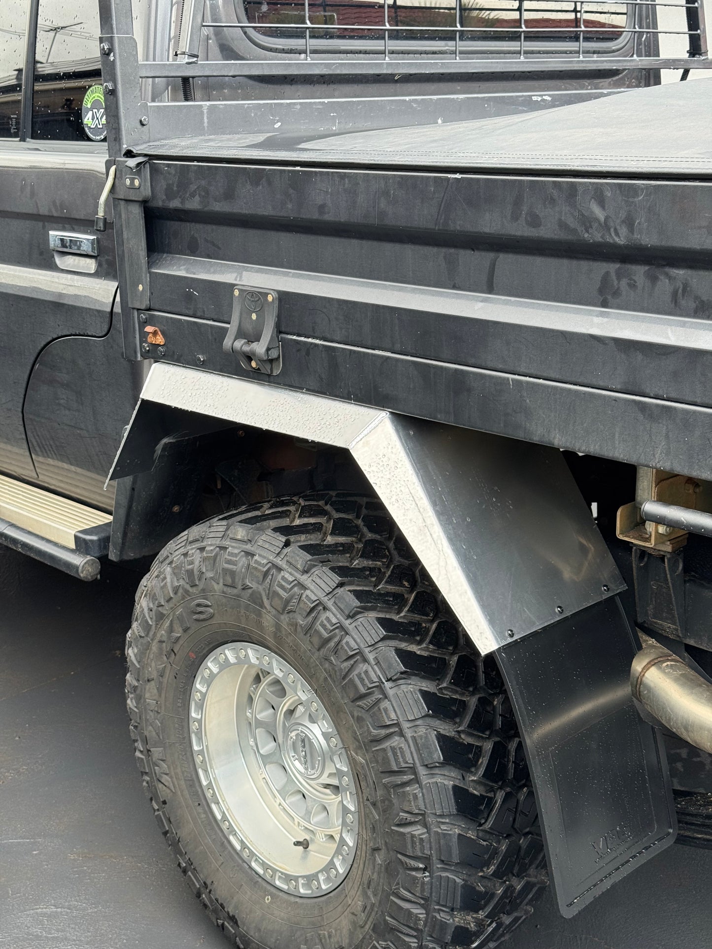 Aluminium Mudguard Set