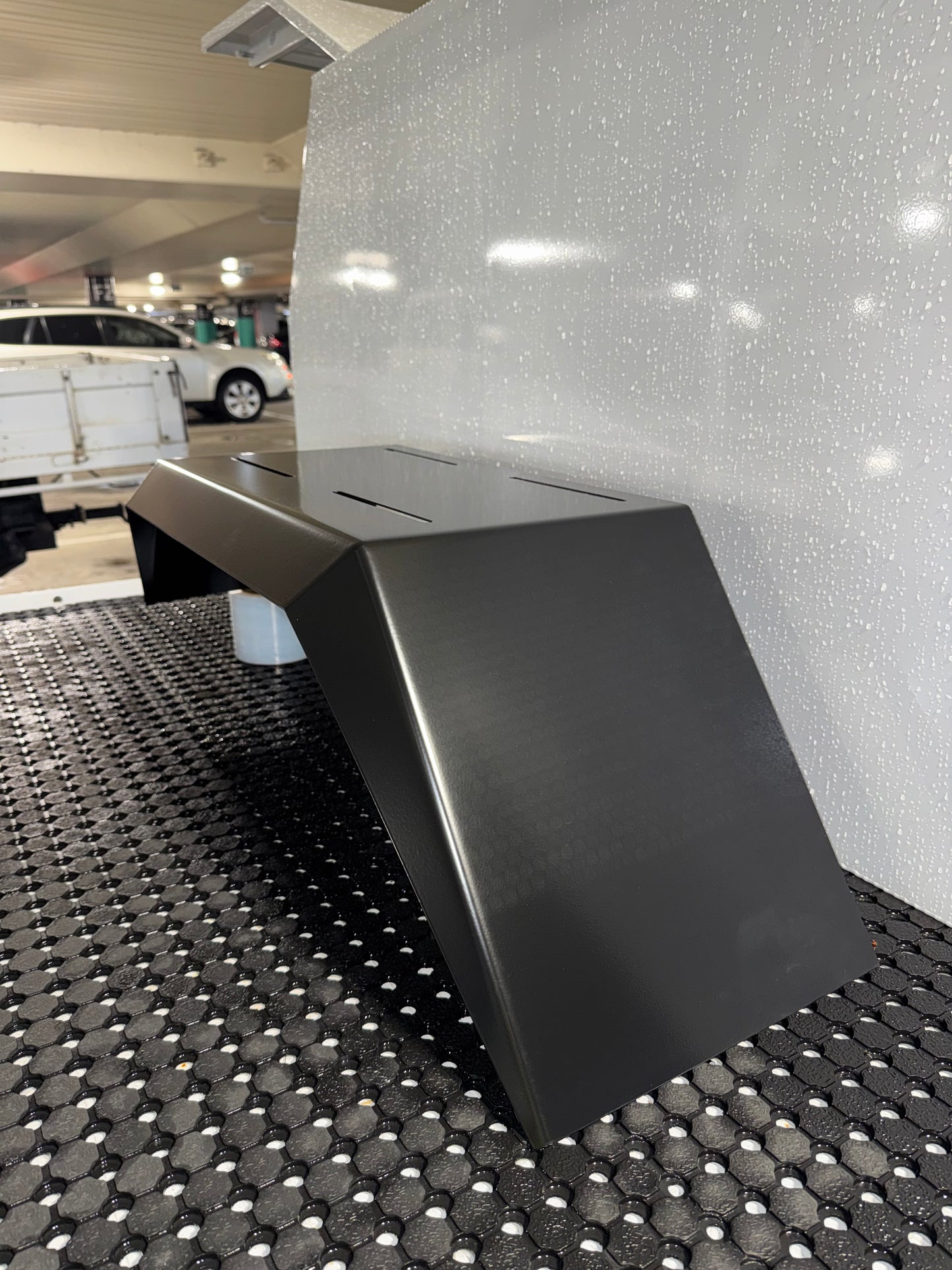 Satin Black Dressed Mudguard Sets